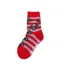 ShuttleSocks Junior Tractor Socks Red/ Grey - 12-2.5